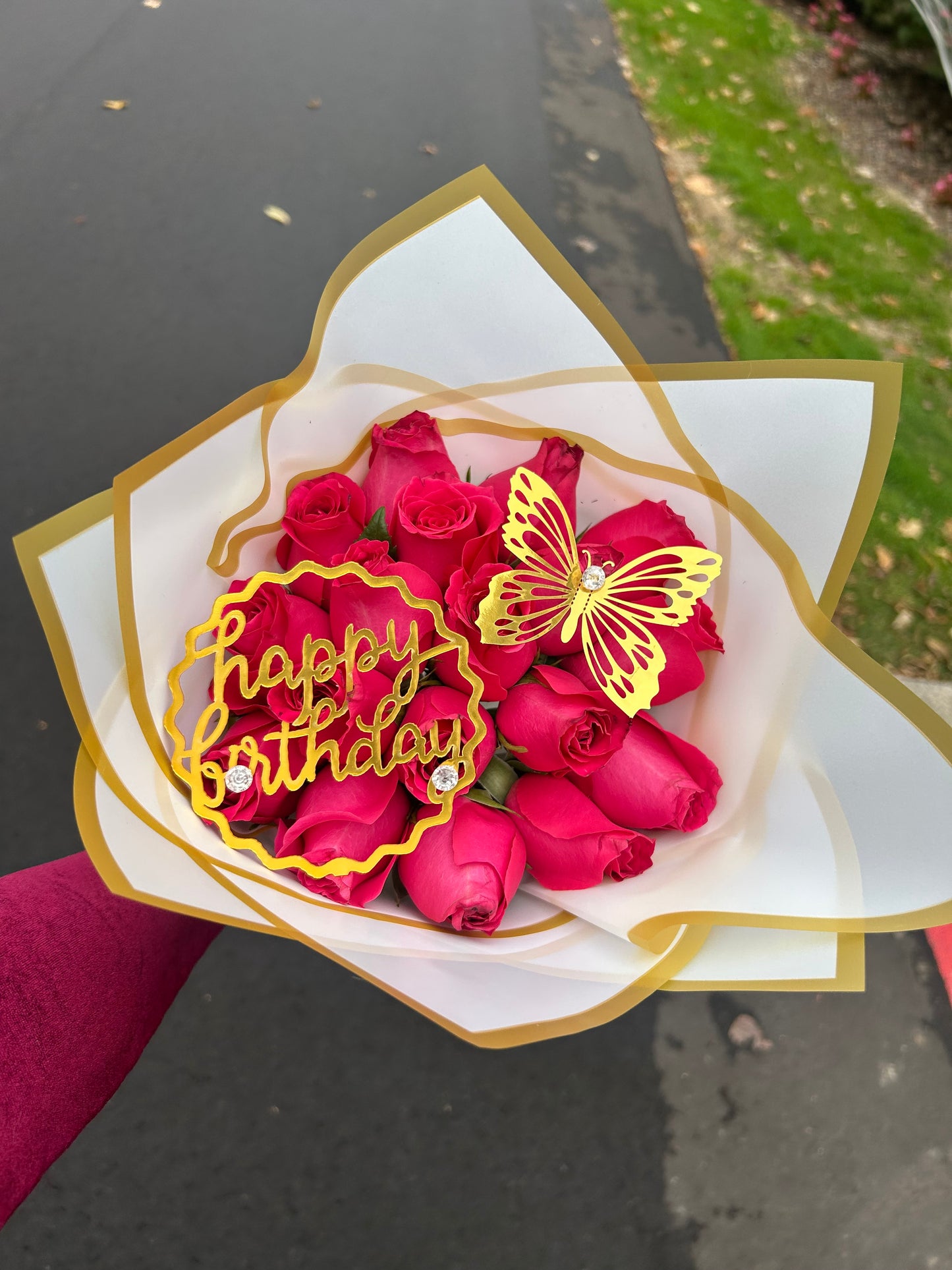 Mini Happy Birthday Bouquet