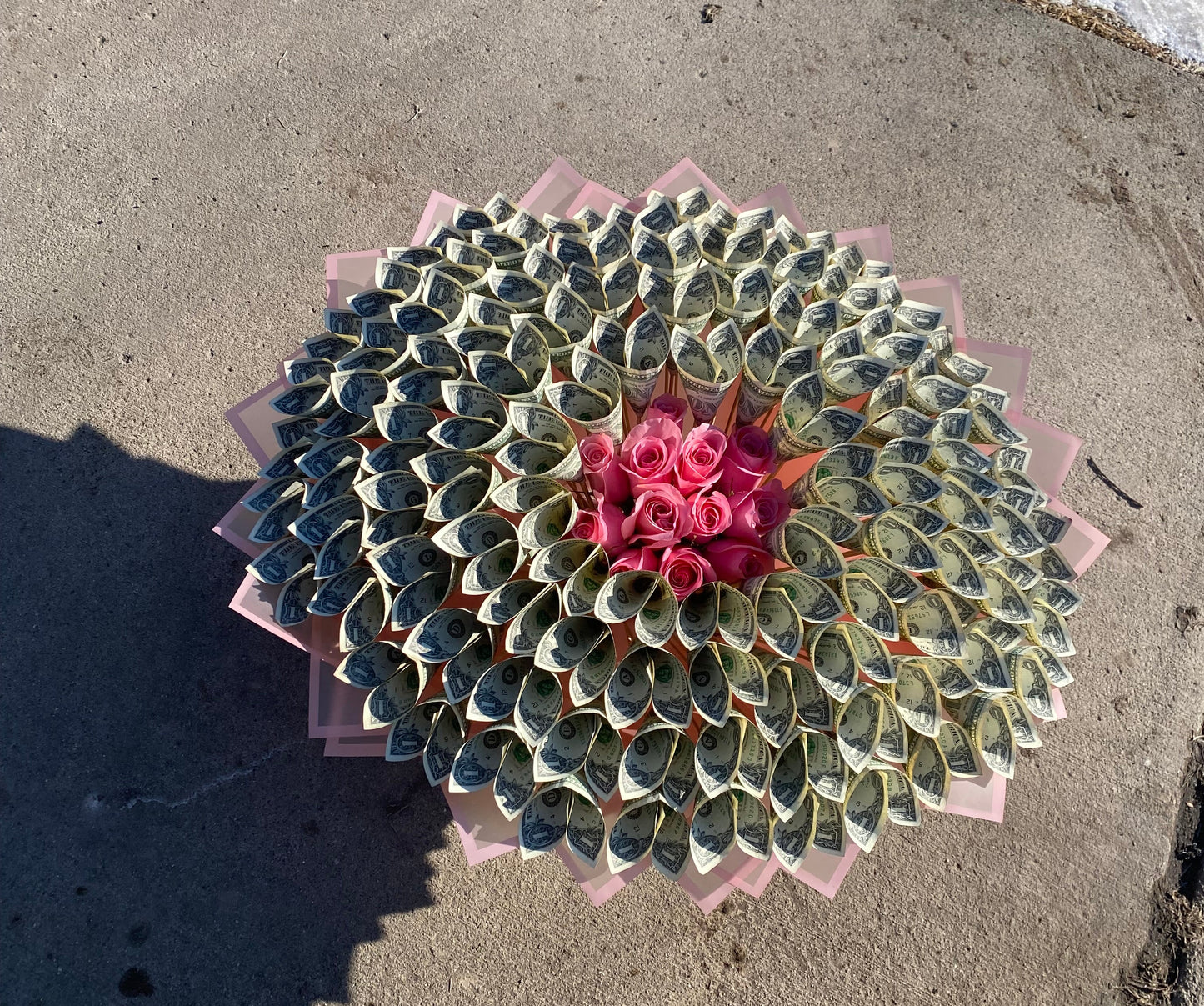 $100 Money Bouquet