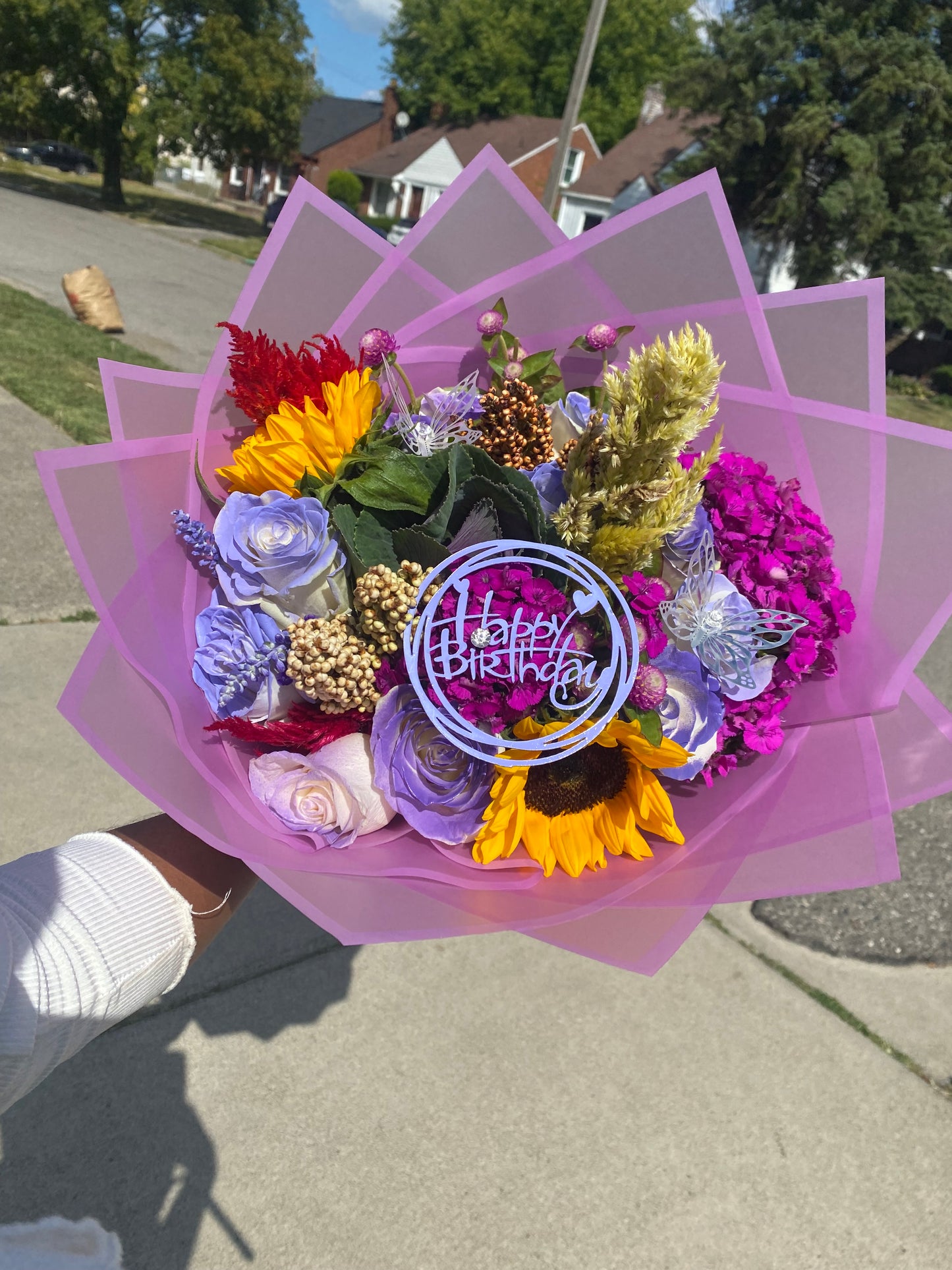 Happy Birthday Sunflower Bunch