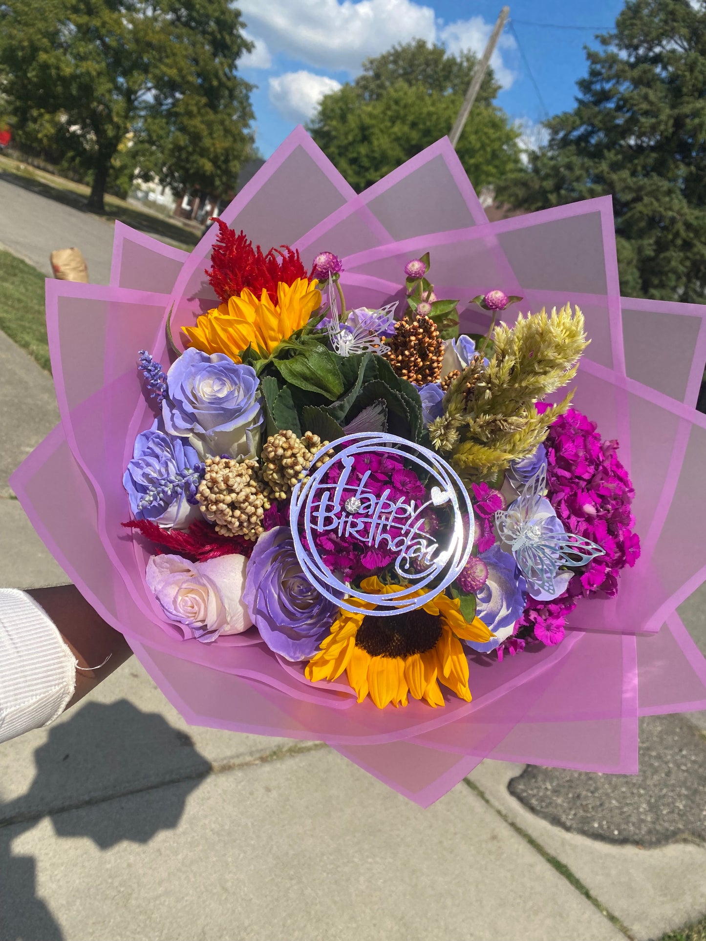 Happy Birthday Sunflower Bunch