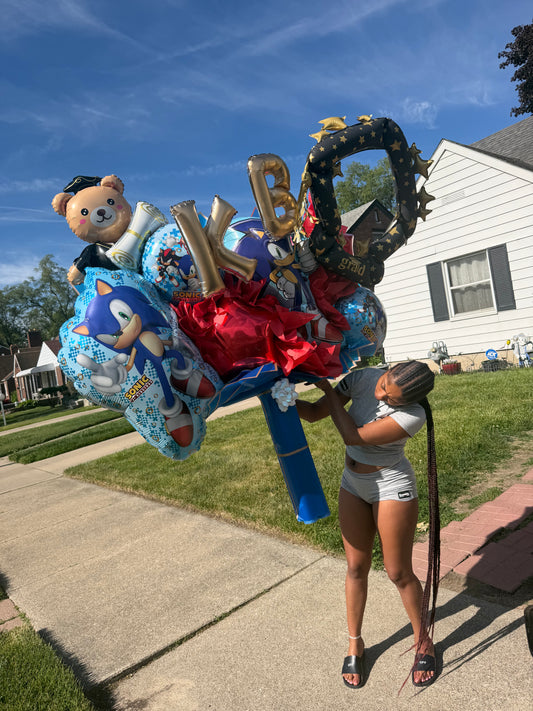 Sonic Grad Balloon Bouquet
