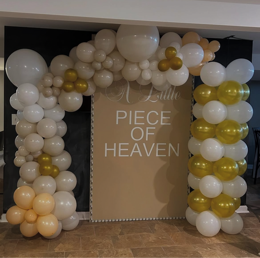 Balloon Garland & Standing Column