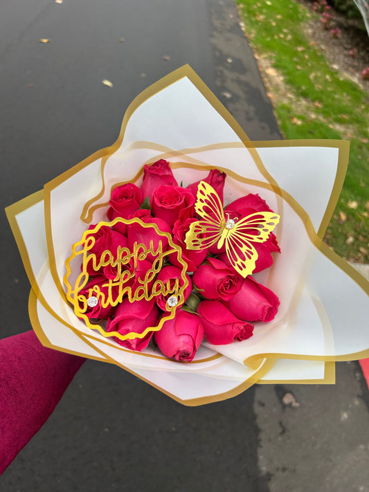 Mini Happy Birthday Bouquet