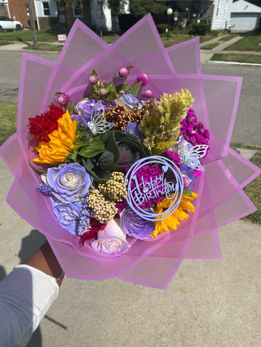 Happy Birthday Sunflower Bunch