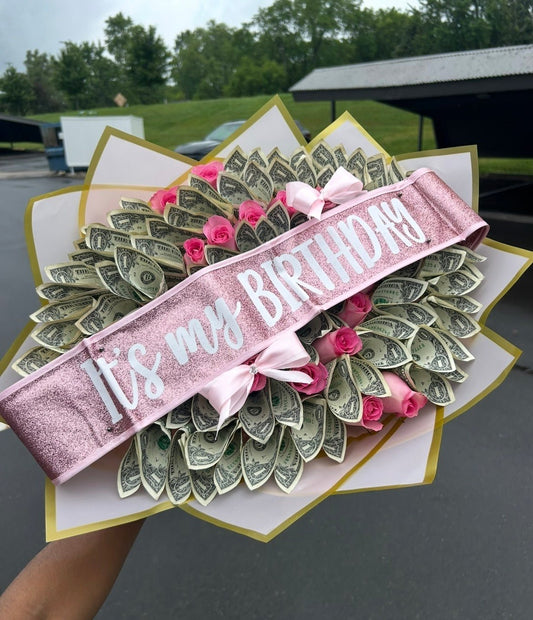 $50 Birthday Money Bouquet