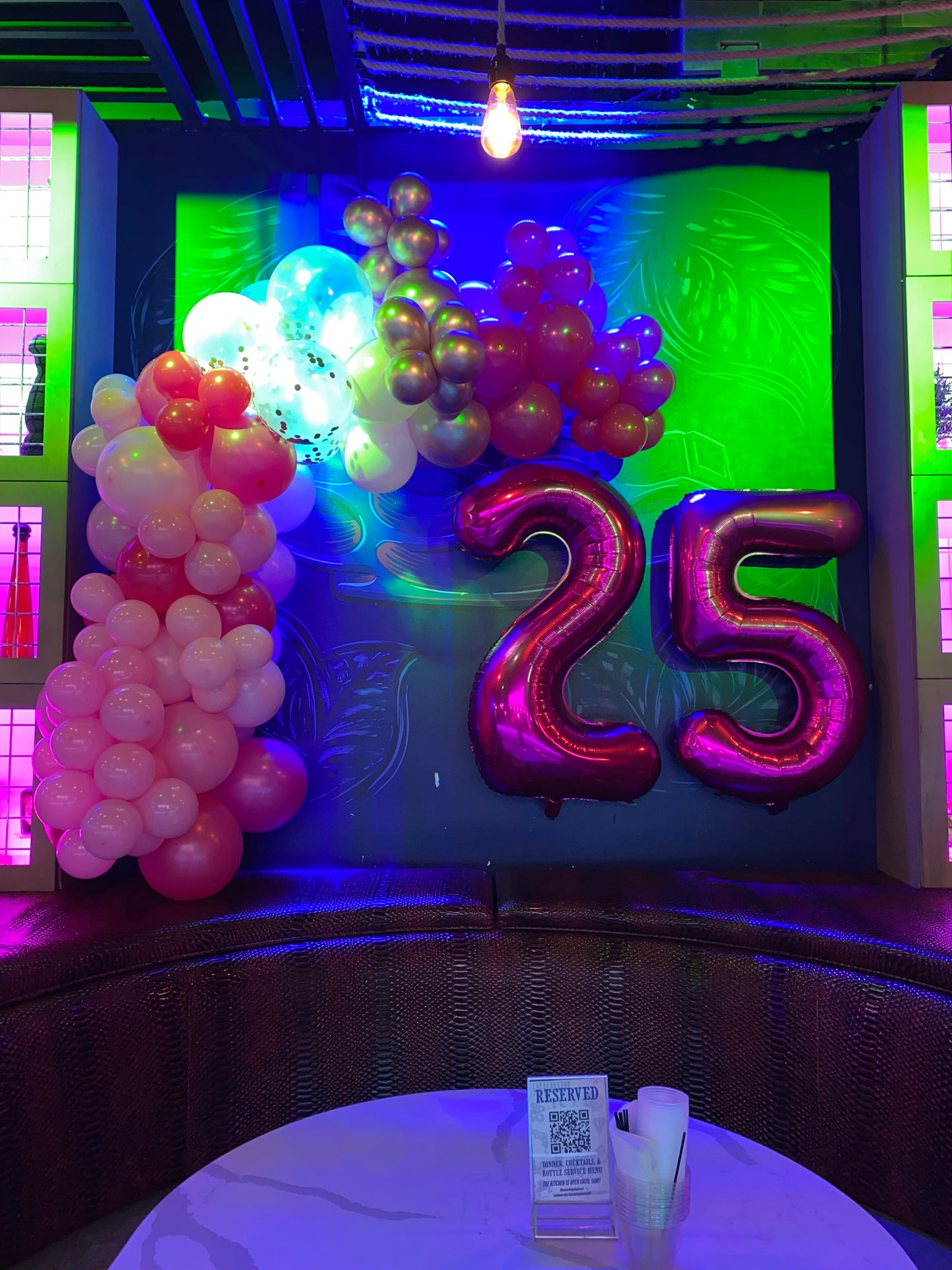 Booth Decor