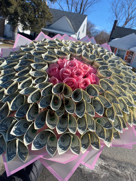 $100 Money Bouquet